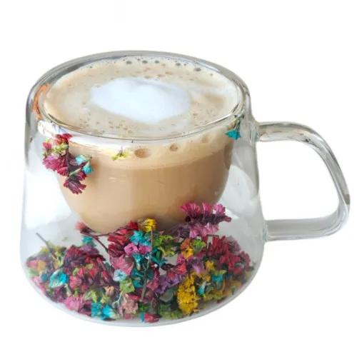 Termo pohár s květinami uvnitř 180 ml, 1 ks