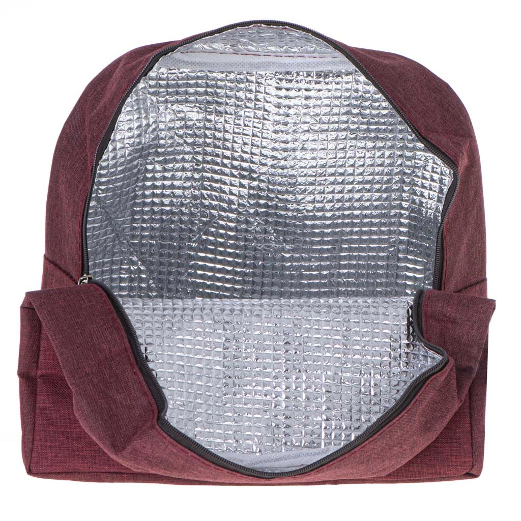 Termoizolační taška na oběd - bordó