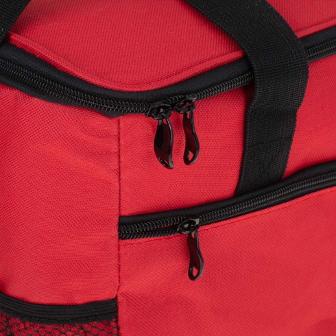 Termotaška na pláž a piknik 16L, červená