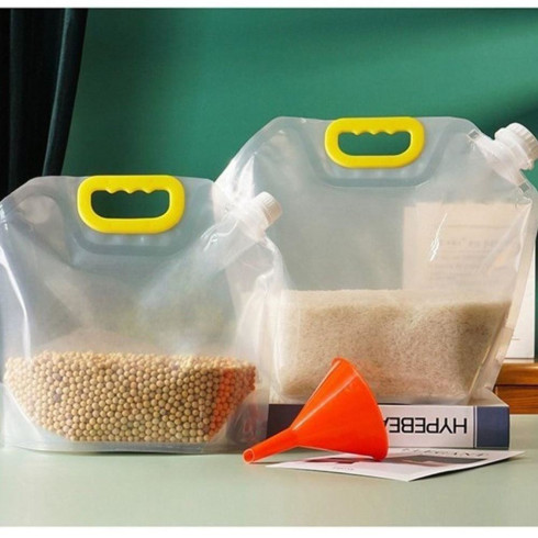 Uzavíratelné ekologické sáčky na potraviny, 5 ks