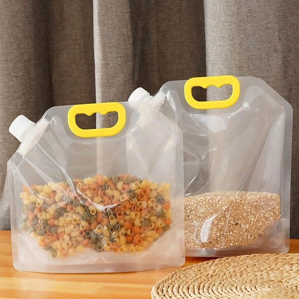 Uzavíratelné ekologické sáčky na potraviny, 5 ks