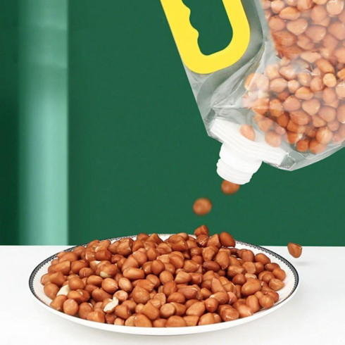 Uzavíratelné ekologické sáčky na potraviny, 5 ks