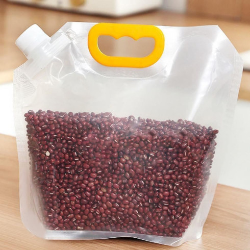 Uzavíratelné ekologické sáčky na potraviny, 5 ks