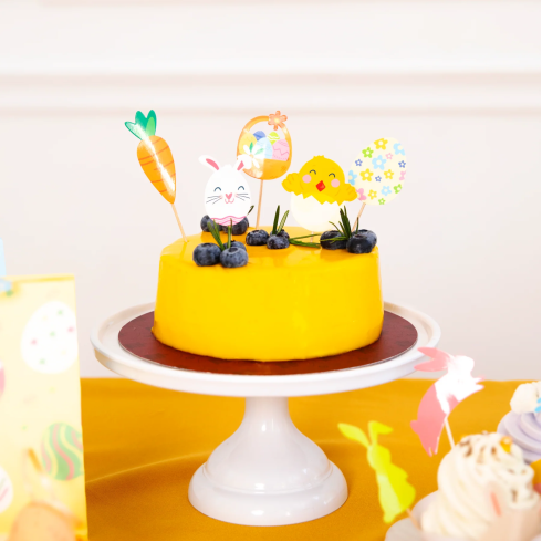 Veľkonočné zápichy na tortu a koláče - 5 ks