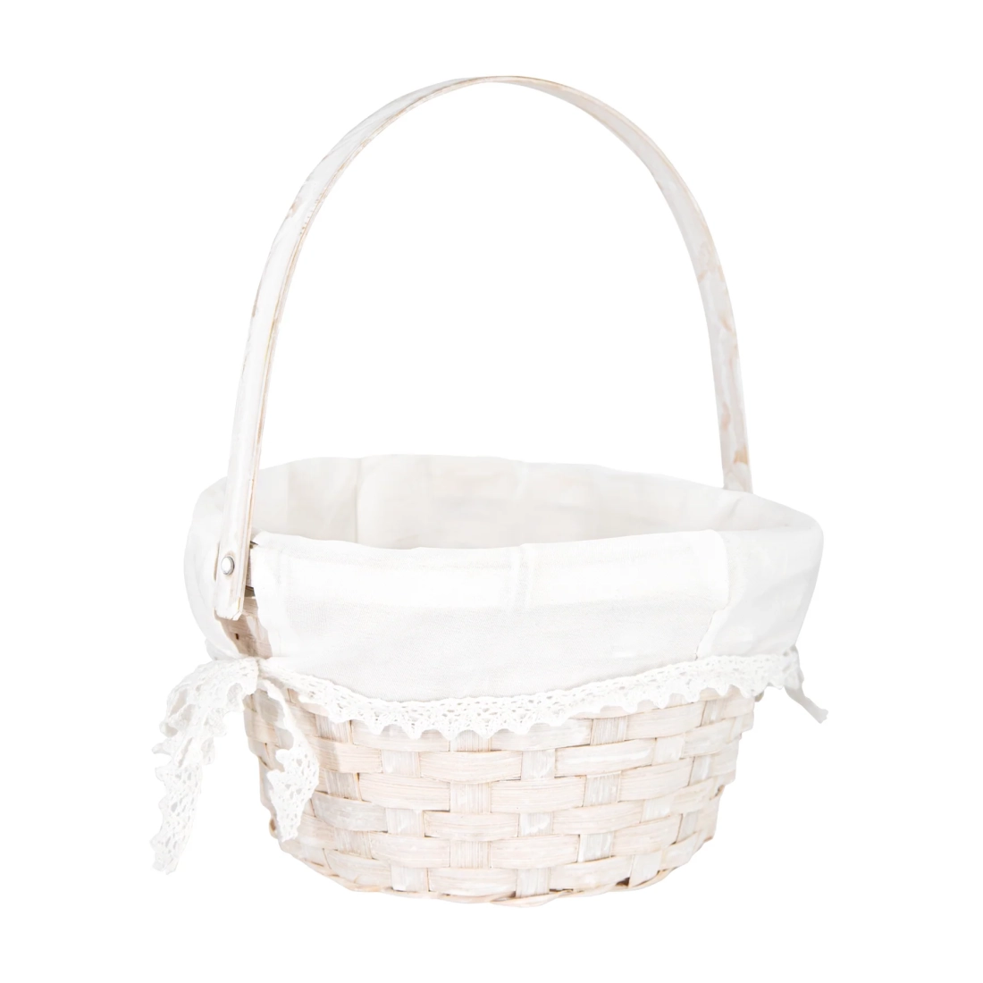 Coș de Paște pentru ouă – alb