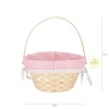 Veľkonočný košík na vajíčka - ružové
