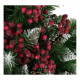Vánoční dekorace červené jeřabiny, 20 ks