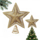 Vánoční hvězda na stromeček, 20 × 23 cm
