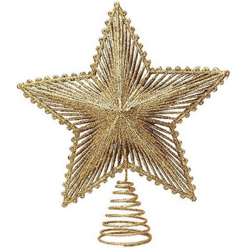 Vánoční hvězda na stromeček, 20 × 23 cm