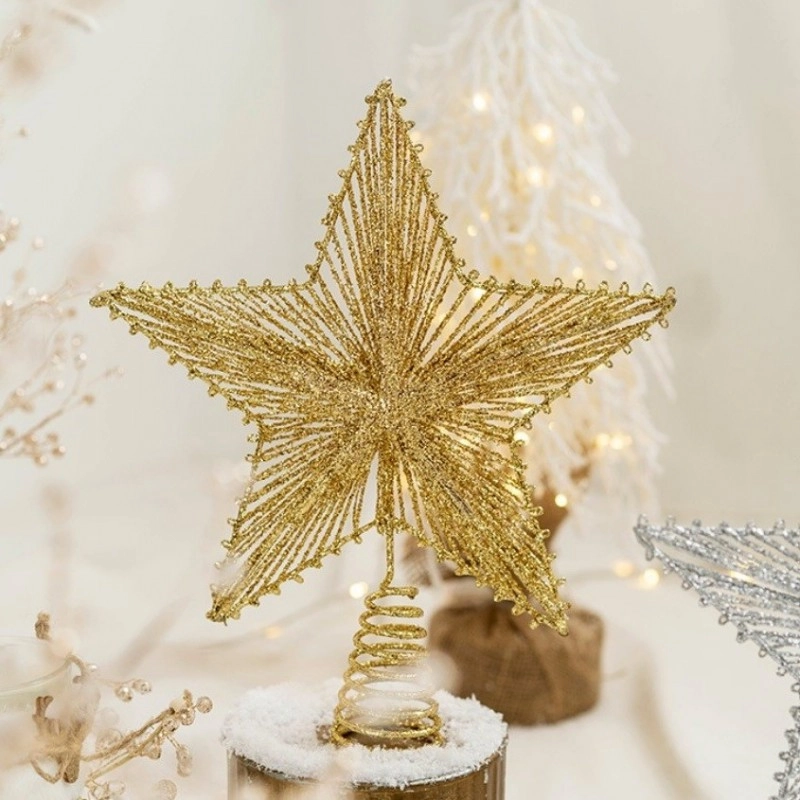 Vianočná LED hviezda na stromček, 30 cm