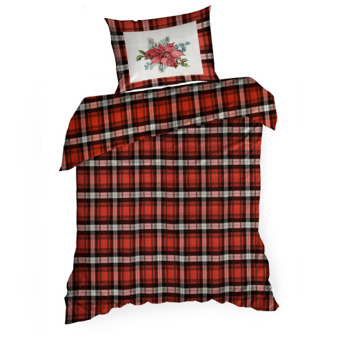 Vianočné posteľné obliečky Bliss z bavlny renforcé 140x200 cm