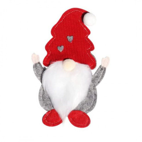 Vianočné puzdro na príbor - vianočný škriatok