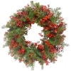 Vianočný dekoratívny veniec na dvere, priemer 45 cm