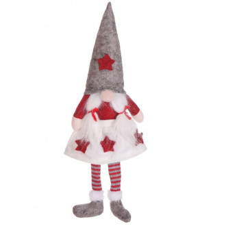 Vianočný plyšový škriatok, 32 cm