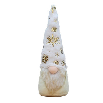 Vianočný plyšový trpaslík, 38 cm