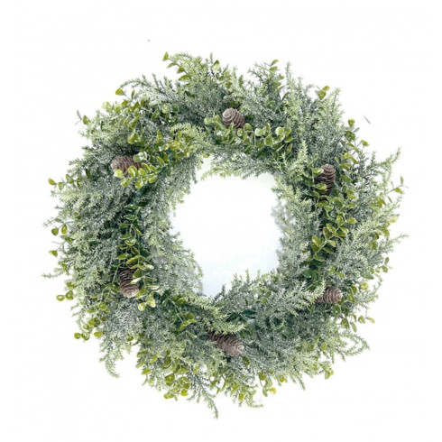 Vánoční věnec na dveře, průměr 38 cm