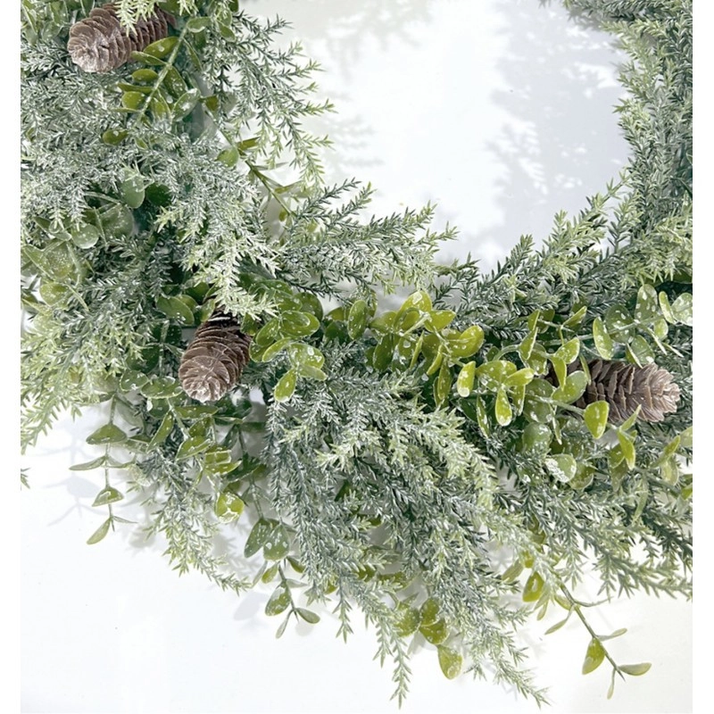 Vianočný veniec na dvere, priemer 38 cm 