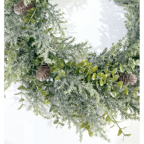 Vánoční věnec na dveře, průměr 38 cm