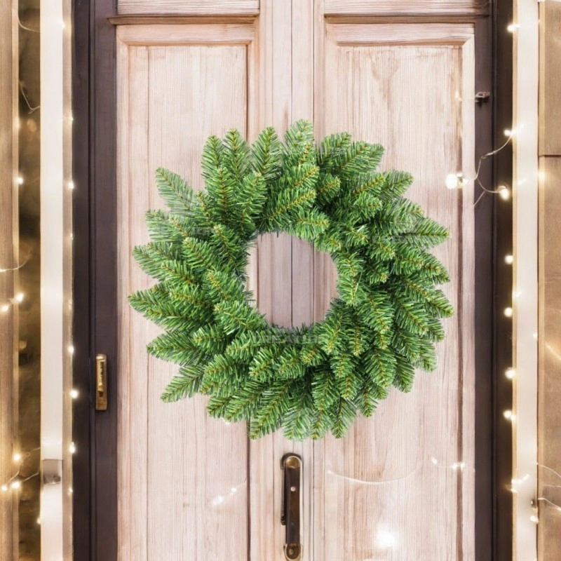Vianočný veniec na dvere, priemer 40 cm