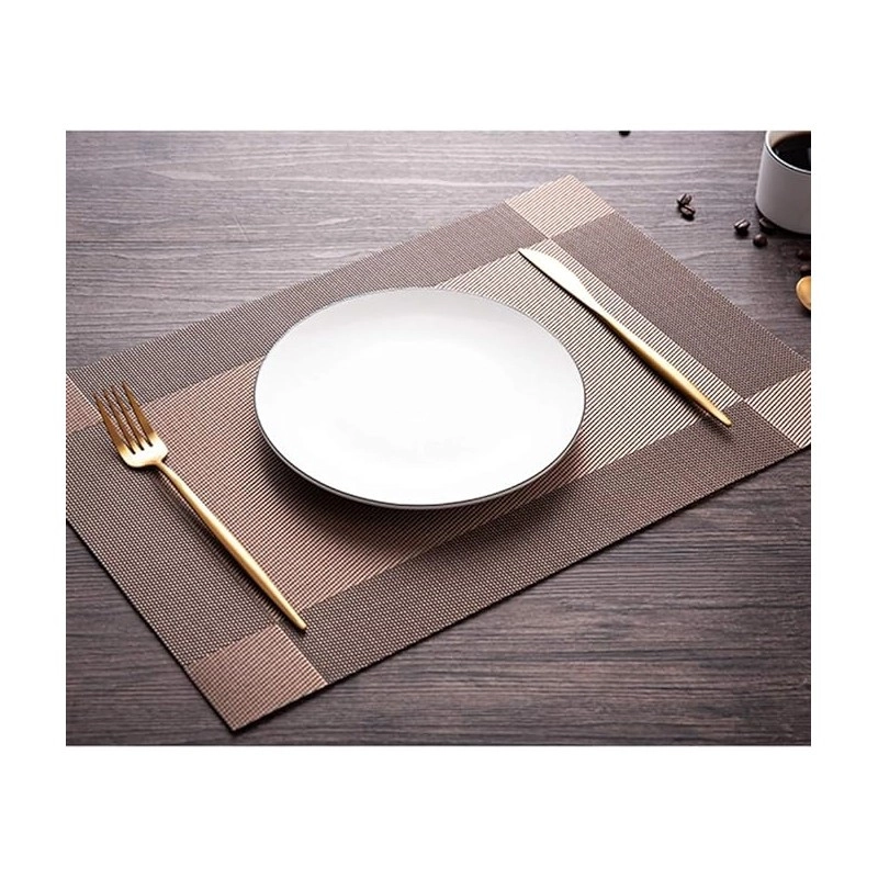 Vodeodolné prestieranie na stôl 30x45 cm - hnedé 1 ks