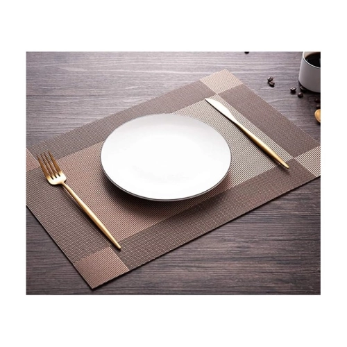 Vodeodolné prestieranie na stôl 30x45 cm - hnedé 1 ks