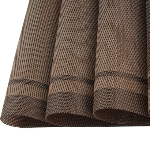 Voděodolné prostírání na stůl 30x45 cm - hnědé 1ks