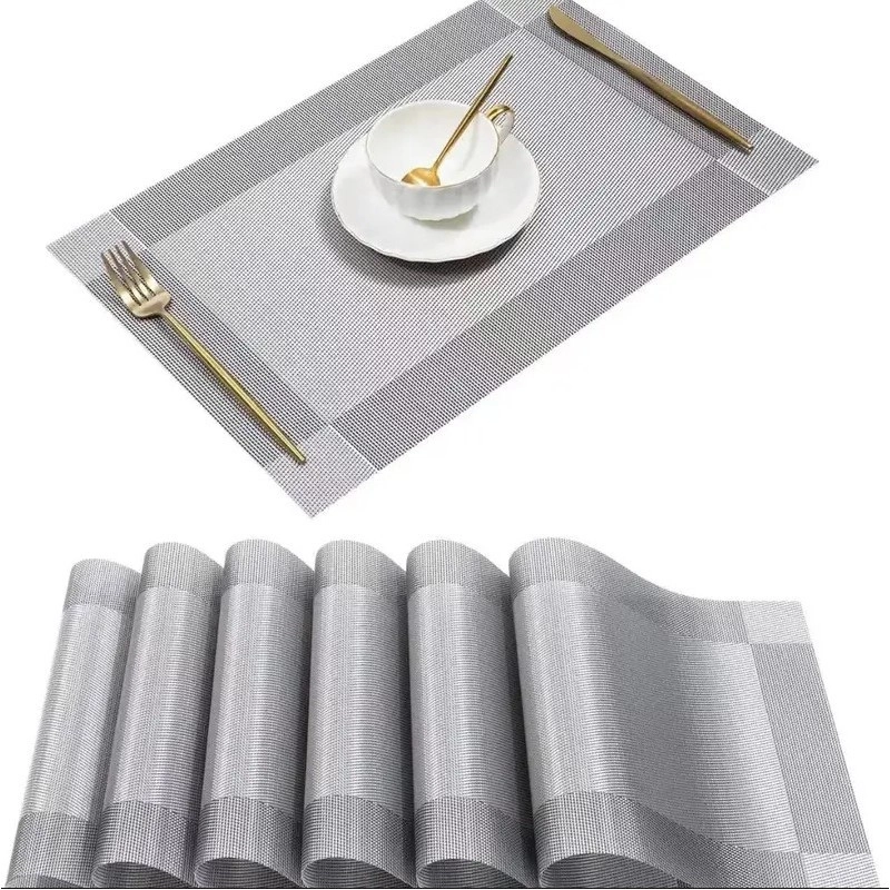 Vodeodolné prestieranie na stôl 30x45 cm - svetlo sivá 1 ks