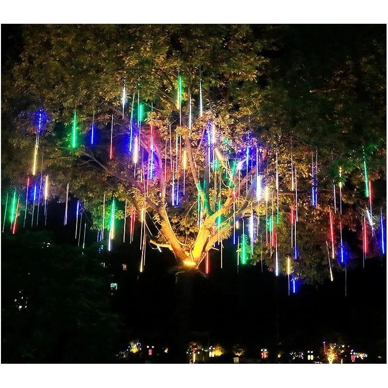 Vonkajšie LED osvetlenie Cencúle, multicolor, 210 cm