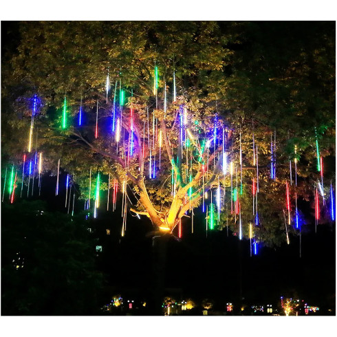 Vonkajšie LED osvetlenie Cencúle, multicolor, 210 cm