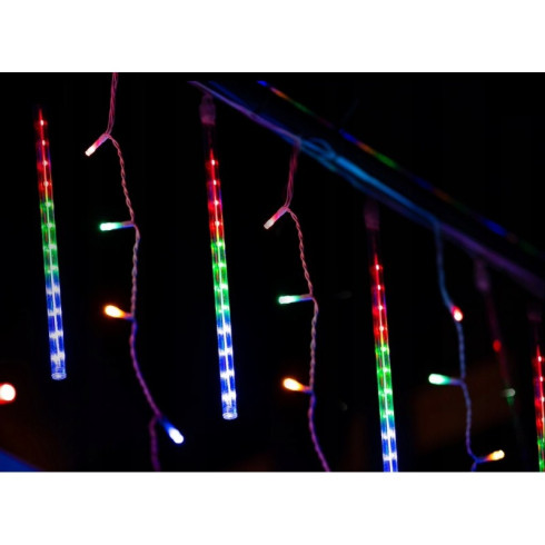 Vonkajšie LED osvetlenie Cencúle, multicolor, 210 cm