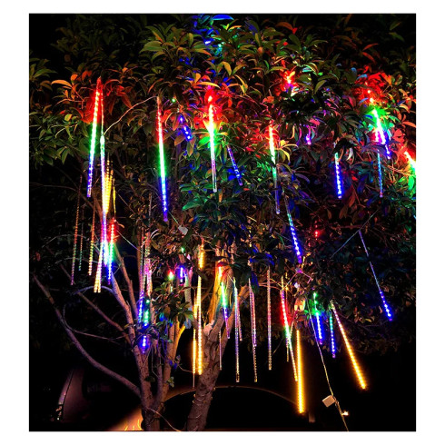 Vonkajšie LED osvetlenie Cencúle, multicolor, 210 cm