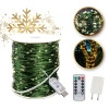 Vonkajšie vianočné osvetlenie 500 LED USB, teplá biela, 50 m