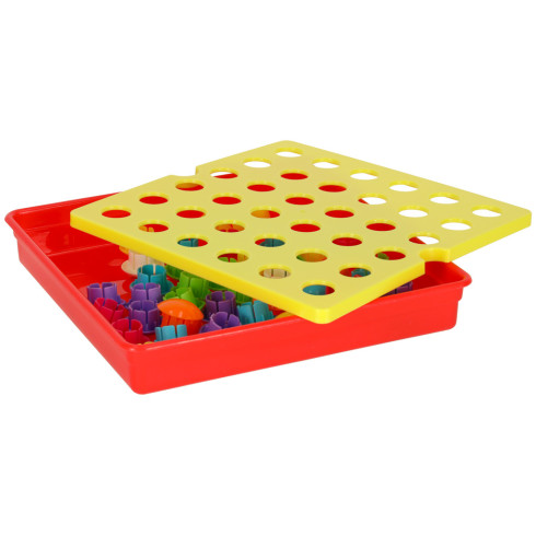 Vzdelávacia mozaiková skladačka Button Nail, 57ks