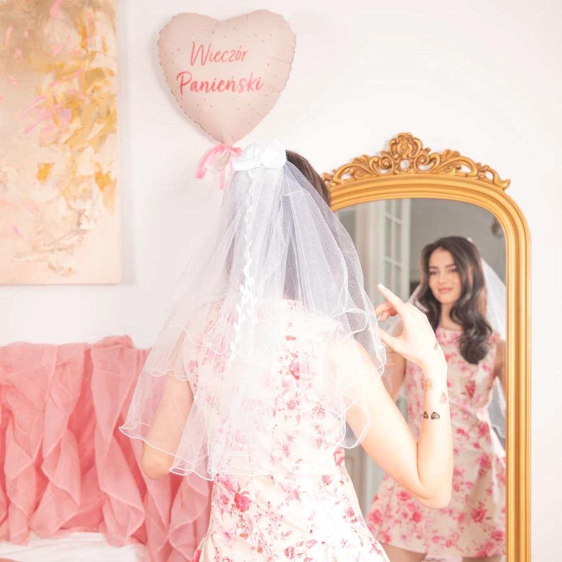 Voal pentru petrecerea burlăcițelor – 1 buc.