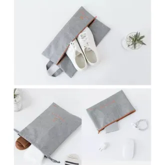 Cestovné organizéry - sada 7 ks šedá