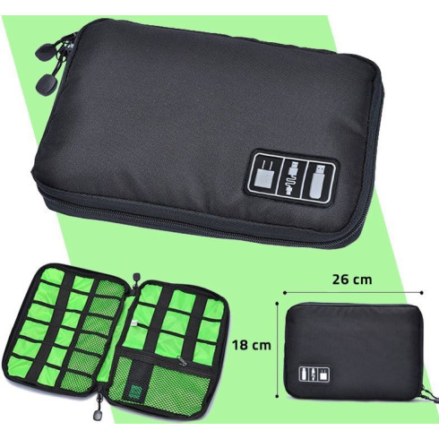 Cestovní organizér na elektroniku