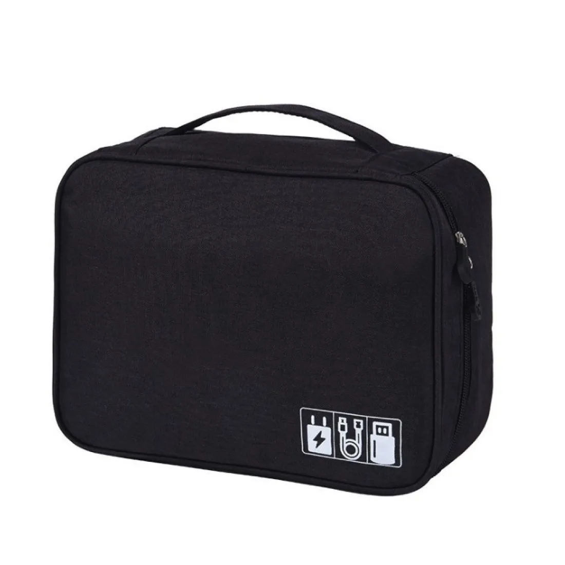 Cestovní organizér na elektroniku - černý