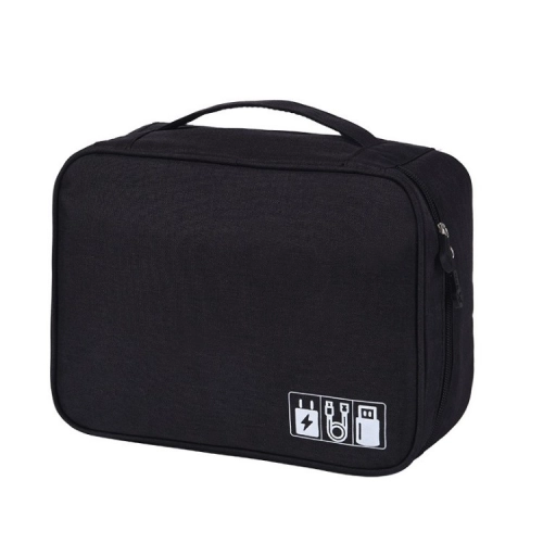 Cestovní organizér na elektroniku - černý