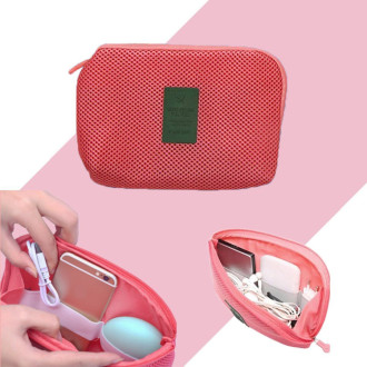 Cestovný organizér na elektroniku - ružový 