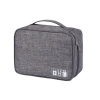 Cestovní organizér na elektroniku - šedý