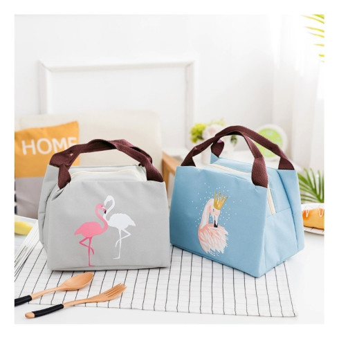 Chladiaca termotaška na potraviny - Lunch Box, šedá