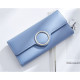 Dámská elegantní modrá peněženka - 18,9 cm