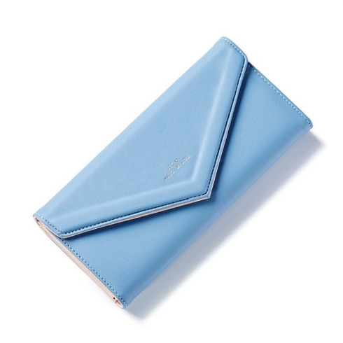 Dámská elegantní peněženka SIMPLE - 18,9 cm, modrá