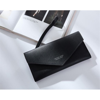 Dámska módna peňaženka - 20,7cm čierna