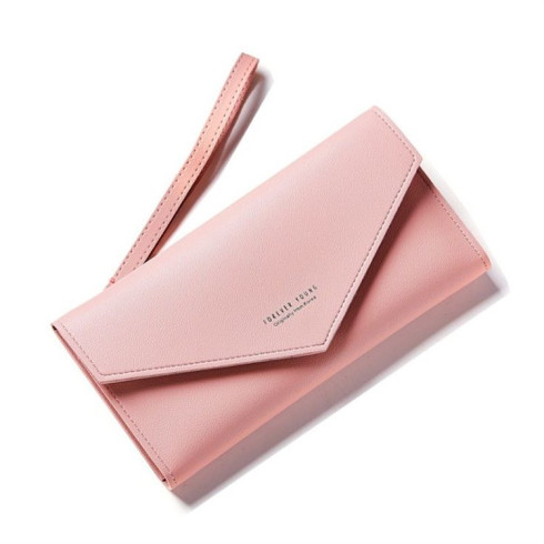 Dámská módní peněženka - 20,7cm růžová