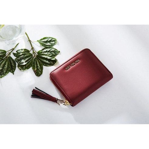 Dámska peňaženka - 11,5 cm bordová