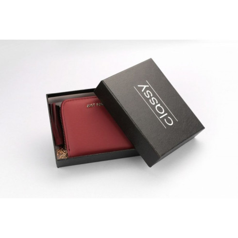 Dámska peňaženka - 11,5 cm bordová