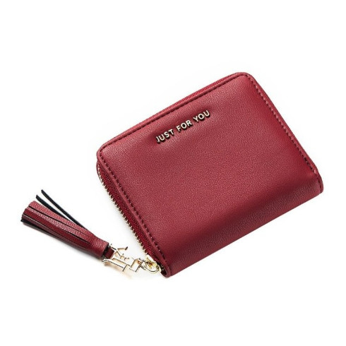 Dámska peňaženka - 11,5 cm bordová