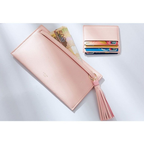 Dámska peňaženka - 21,5 cm tyrkysová