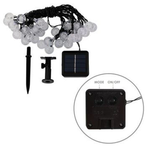 Dekoratívne solárne osvetlenie 610 cm